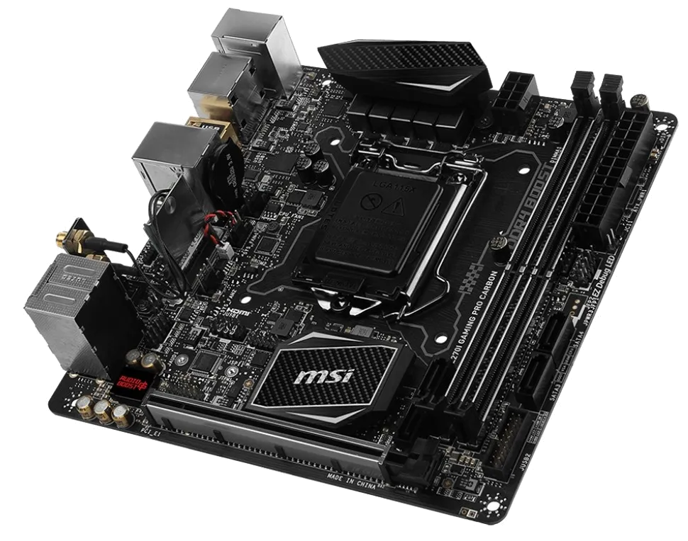 материнская плата MSI Z270I GAMING PRO CARBON AC
